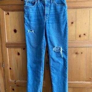Madewell distressed jeans